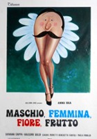 plakat filmu Maschio, femmina, fiore, frutto