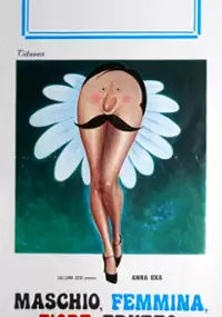 Plakat filmu Maschio, femmina, fiore, frutto