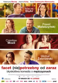 Plakat filmu Facet (nie)potrzebny od zaraz