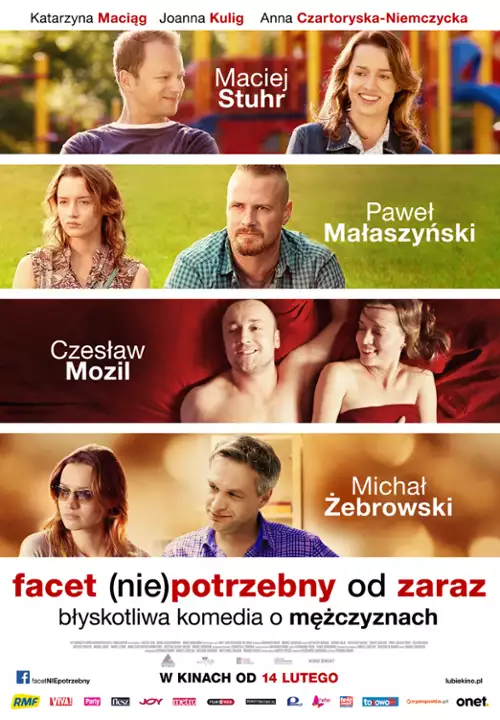 plakat filmu Facet (nie)potrzebny od zaraz