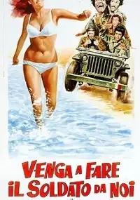 Plakat filmu Nicoletta idzie do wojska