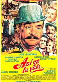 Plakat filmu Así es la vida