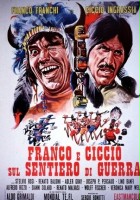plakat filmu Franco e Ciccio sul sentiero di guerra