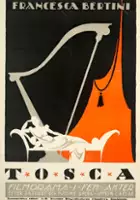 plakat filmu La Tosca
