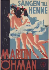 Plakat filmu Sången till henne