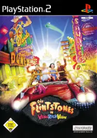 Plakat gry The Flintstones in Viva Rock Vegas