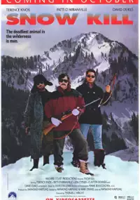Plakat filmu Śmierć na śniegu