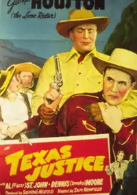 Plakat filmu The Lone Rider in Texas Justice