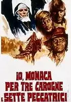 plakat filmu Io monaca... per tre carogne e sette peccatrici