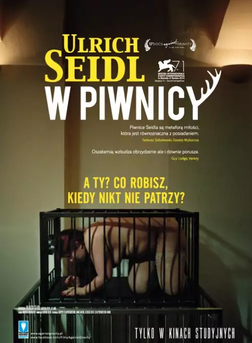plakat filmu W piwnicy