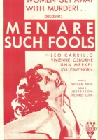 plakat filmu Men Are Such Fools