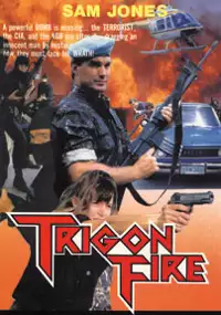 Plakat filmu Trigon Fire