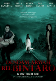 Plakat filmu Dendam Arwah Rel Bintaro