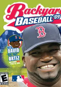 Plakat gry Backyard Baseball 2009