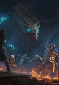 Plakat gry The Elder Scrolls Online: Dragon Bones