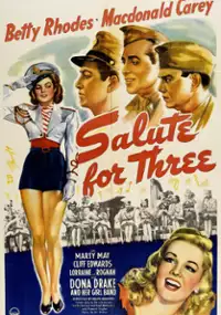 Plakat filmu Salute for Three