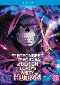 Plakat serialu Maō-gun Saikyō no Majutsushi wa Ningen Datta