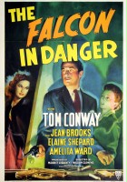 plakat filmu The Falcon in Danger
