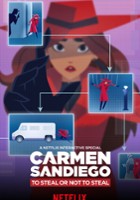 plakat filmu Carmen Sandiego: Kraść albo nie kraść