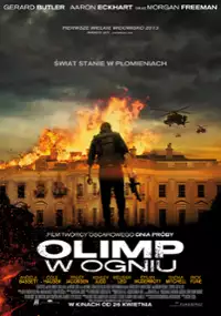 Plakat filmu Olimp w ogniu