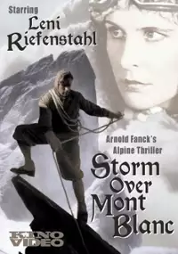 Plakat filmu Burza nad Mont Blanc