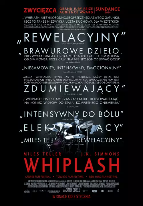 plakat filmu Whiplash