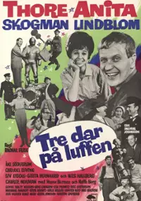 Plakat filmu Tre dar på luffen