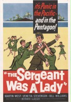 plakat filmu The Sergeant Was a Lady