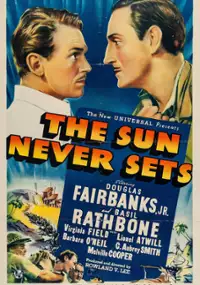 Plakat filmu The Sun Never Sets