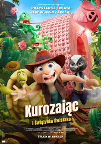 Plakat filmu Kurozając i świątynia Świstaka