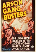 plakat filmu Arson Gang Busters