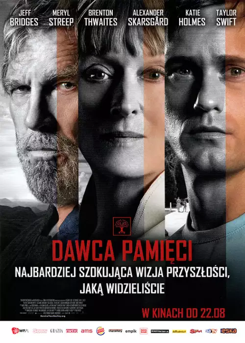 plakat filmu Dawca pamięci