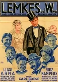 Plakat filmu Lemkes sel. Witwe
