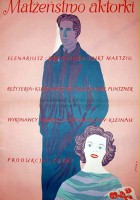 plakat filmu Małżeństwo aktorki
