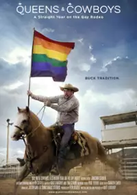 Plakat filmu Queens & Cowboys: A Straight Year on the Gay Rodeo