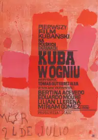 Plakat filmu Kuba w ogniu