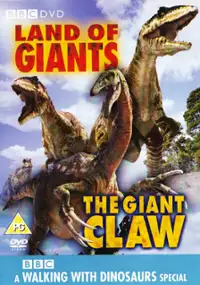 Plakat filmu Powrót dinozaurów: Pazur olbrzyma