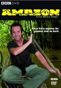 Plakat serialu Amazonia z Brucem Parrym