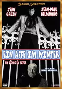 Plakat filmu Małpa w zimie