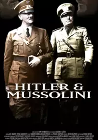 Plakat filmu Hitler i Mussolini - Szorstka przyjaźń