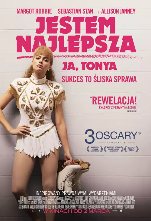 plakat filmu Jestem najlepsza. Ja, Tonya