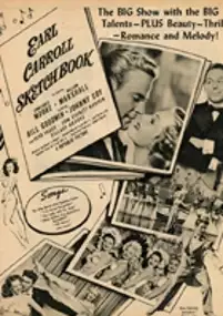 Plakat filmu Earl Carroll Sketchbook