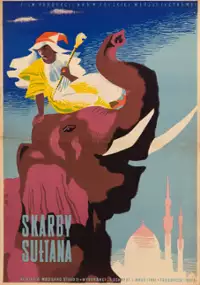 Plakat filmu Skarby sułtana
