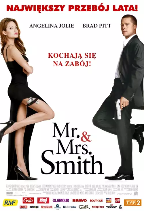 plakat filmu Mr. & Mrs. Smith