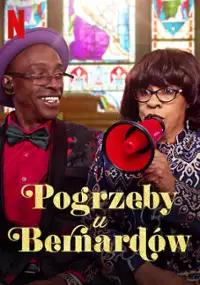 Plakat programu TV Pogrzeby u Bernardów