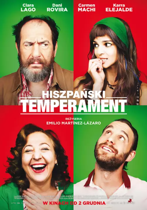 plakat filmu Hiszpański temperament