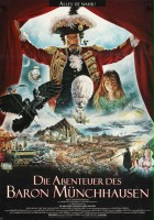 plakat filmu Przygody barona Munchausena