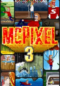 Plakat gry McPixel 3