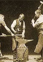 plakat filmu Blacksmith Scene