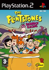 Plakat gry The Flintstones: Bedrock Racing